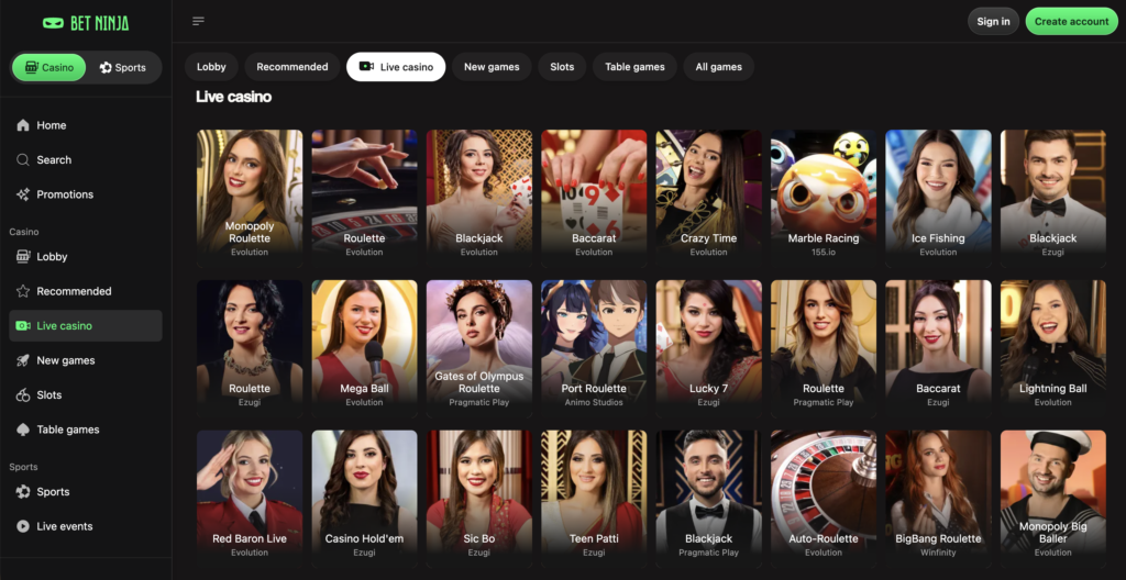 Bet Ninja non uk casino 4