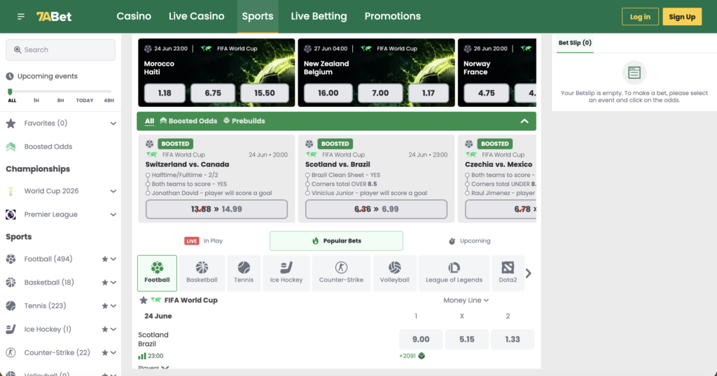 7A Bet Casino non uk casino 1
